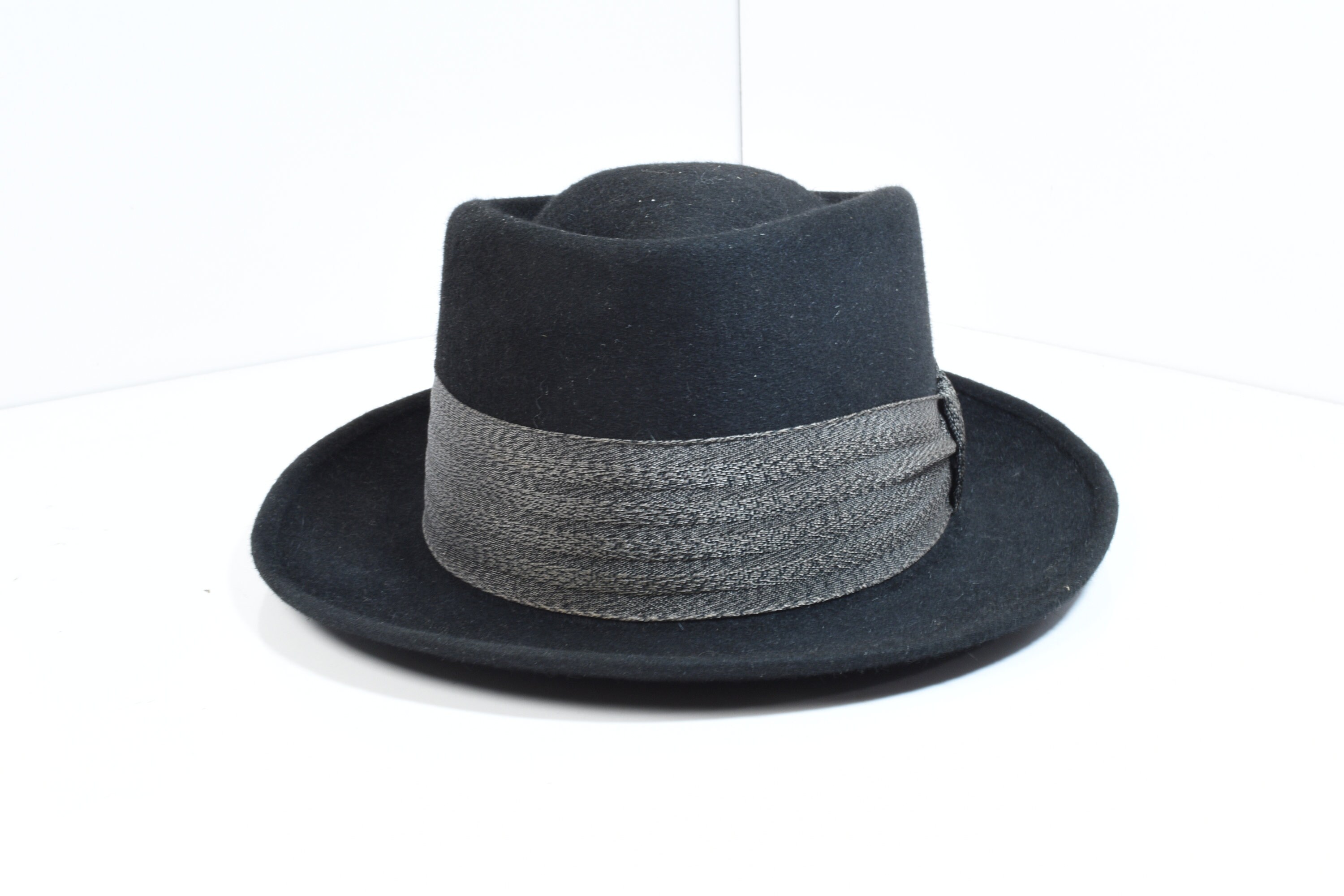 Vintage Adam Premier Quality Black Fedora 6 3/4 - Etsy