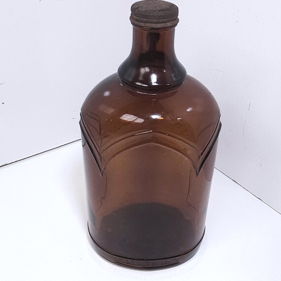 Vintage Christian Brothers California Half Gallon Amber Whiskey