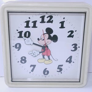 ヴィンテージ WELBY by ELGIN ディズニー ミッキー 壁掛け時計 Vintage Mickey Mouse Wall Clock Welby Elgin Walt Disney