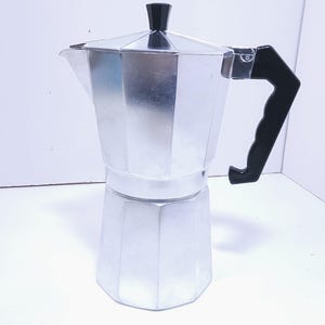 Aluminum Stovetop Espresso Maker Moka Pot 6 Cup Classic Coffee Brewer Italy Style