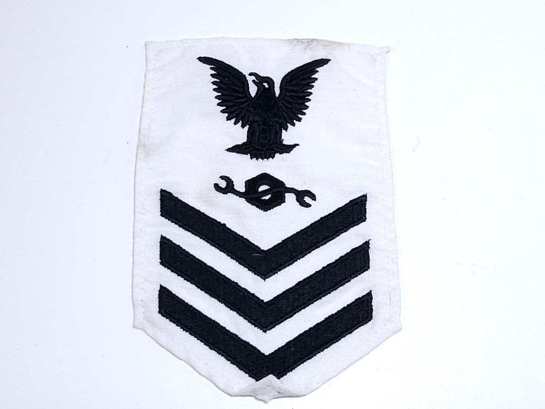 Vintage WWII Era U.S. Navy Petty Officer First Class Machinist’s Mate ...