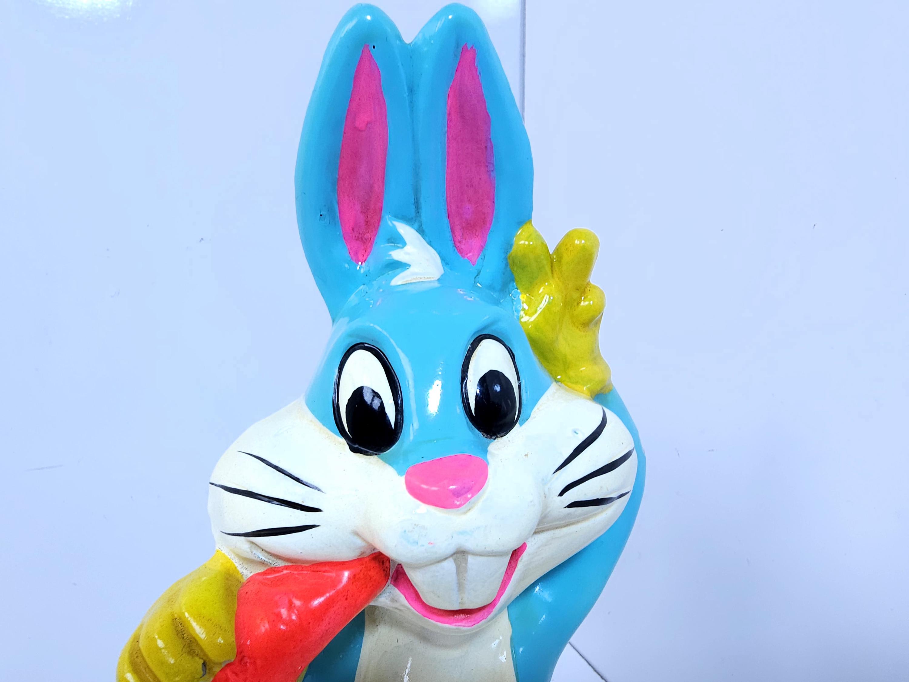 1971' ヴィンテージ バックスバニーレア バンク 貯金箱 Vintage Bugs Bunny Warner Bros. Ceramic Bank – Holiday Fair Japan