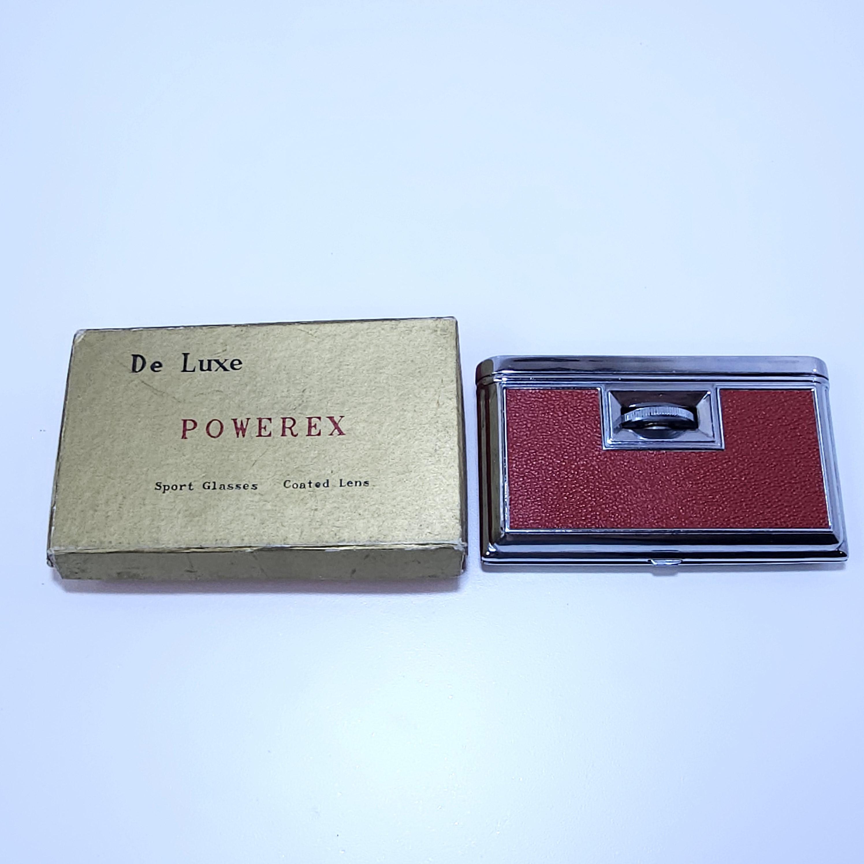 Vintage De Luxe Powerex Sports Glass – Made in Japan – With
