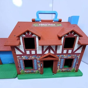 Vintage Fisher Price Play Family House 952 1986