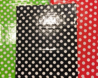 Polka dot Server duct tape books