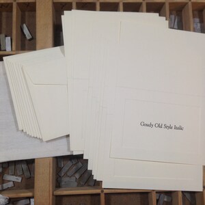 Personalized Notecards with Envelopes (Ivory) PPA101