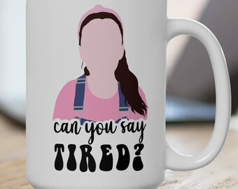 Ms. Rachel Mom Tired Retro Funny Ceramic Mug 15oz