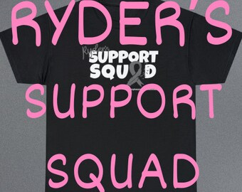 Toddler RYDERS SUPPORT SQUAD Fine Jersey Tee