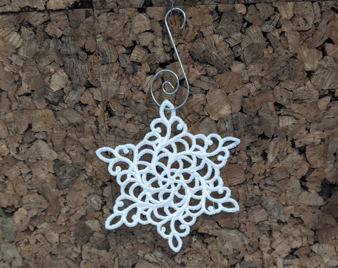 Elegant Snowflake Ornament