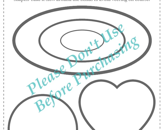 Sewing Machine Practice Worksheets