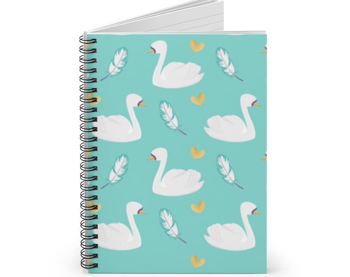 Odette Inspired Lined Spiral Notebook