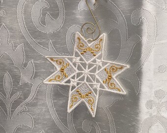 Sparkling Snowflake Ornament