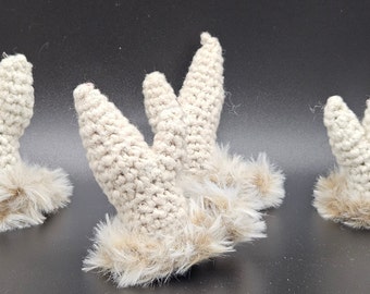 Antler hairclips - oh, deer!