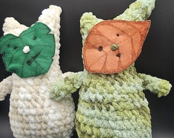 Korok plush - forest spirit, wood sprite, legend, Zelda