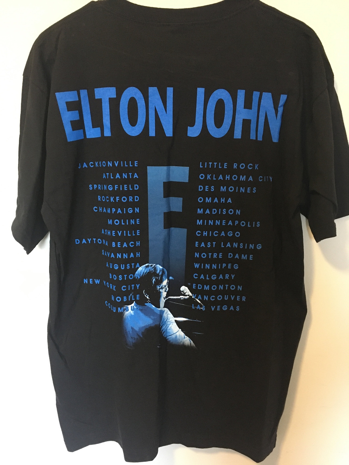 90s DEADSTOCK elton john USA TOUR Tシャツ L Yahoo!フリマ（旧）+ ...