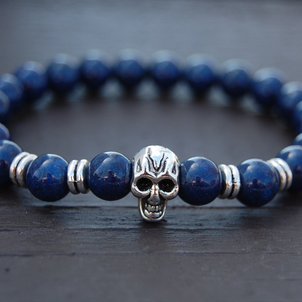 Skull Bracelet - Etsy