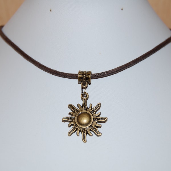 Apollo Necklace,God of the Sun Necklace,Chocker Necklace,Apollo Choker Necklace,Men,Women,Greek God Necklace,Sun God Necklace,Apollo,Gift
