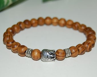 Buddha Bracelet,Buddha Wood Bracelet,Spiritual bracelets,Beaded Bracelets,Stretch Fit All,Meditation,Yoga,Boho,Man,Woman,Prayer Bracelet