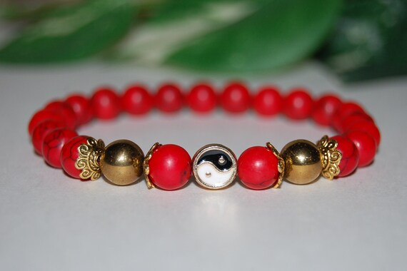 Red bracelet cheap for women