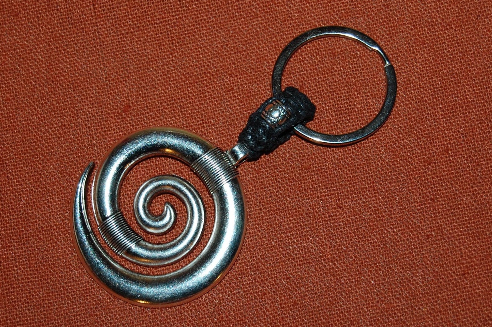 TRKETK 6 Pezzi Portachiavi a Spirale Elicoidali con Molle Retrattili per Canottaggio Kayak Campeggio e Caccia