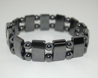 Magnetarmband,Hematit Armband,Magnetfeld Armband,Angst Armband,Erhöht die Durchblutung,Schmerzlinderung,Gesund