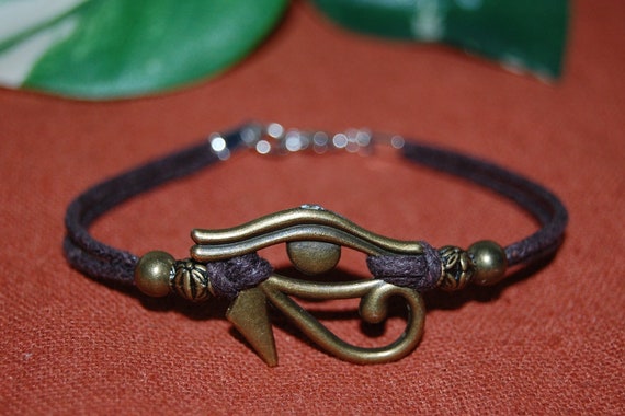 Eye of horus bracelet deals