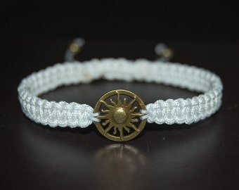 Bracelet Apollo, dieu du soleil, bracelet soleil, bracelet Apollo soleil, amitié, mythologie grecque, homme, femme, bracelet hellénique, bracelet grec, cadeau