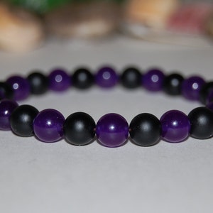 Buy Black and Purple Bracelet Online In India -  India
