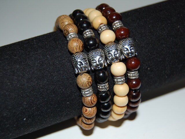 Buddha Bracelet,buddha Wood Bracelet,spiritual Bracelets