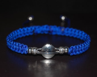 Saturn Bracelet,Space Bracelet,Astronomy Bracelet,Planet Jewelry,Astrological Bracelet,Solar System Bracelet,Space,Science Gift
