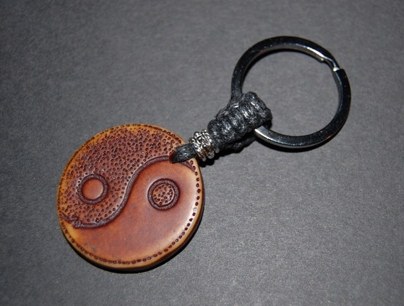 Coppia Di Portachiavi In Plexiglass " Yin E Yang Personalizzati Con - Foto 14