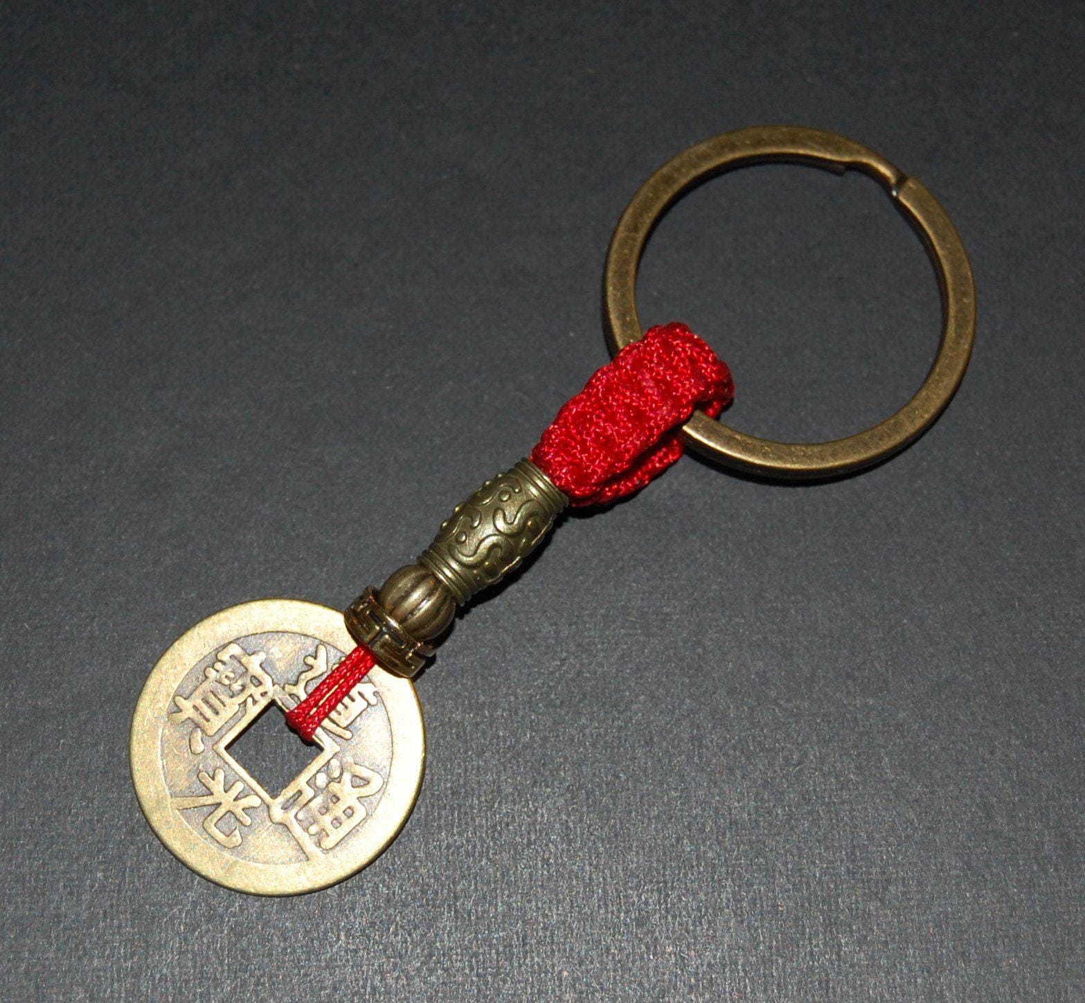 Feng Shui Romance Lock Keychain - W5012 Love Attraction Talisman For Singles, Chinese Amulet Charm