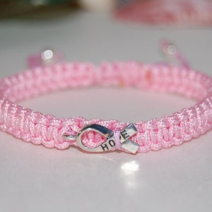 Hope Bracelet,Awareness Bracelet,Fight Cancer Bracelet,Hope Ribbon Bracelet,Men,Women,Health Awareness Gift,Caner Fighter Bracelet,Gift image 4