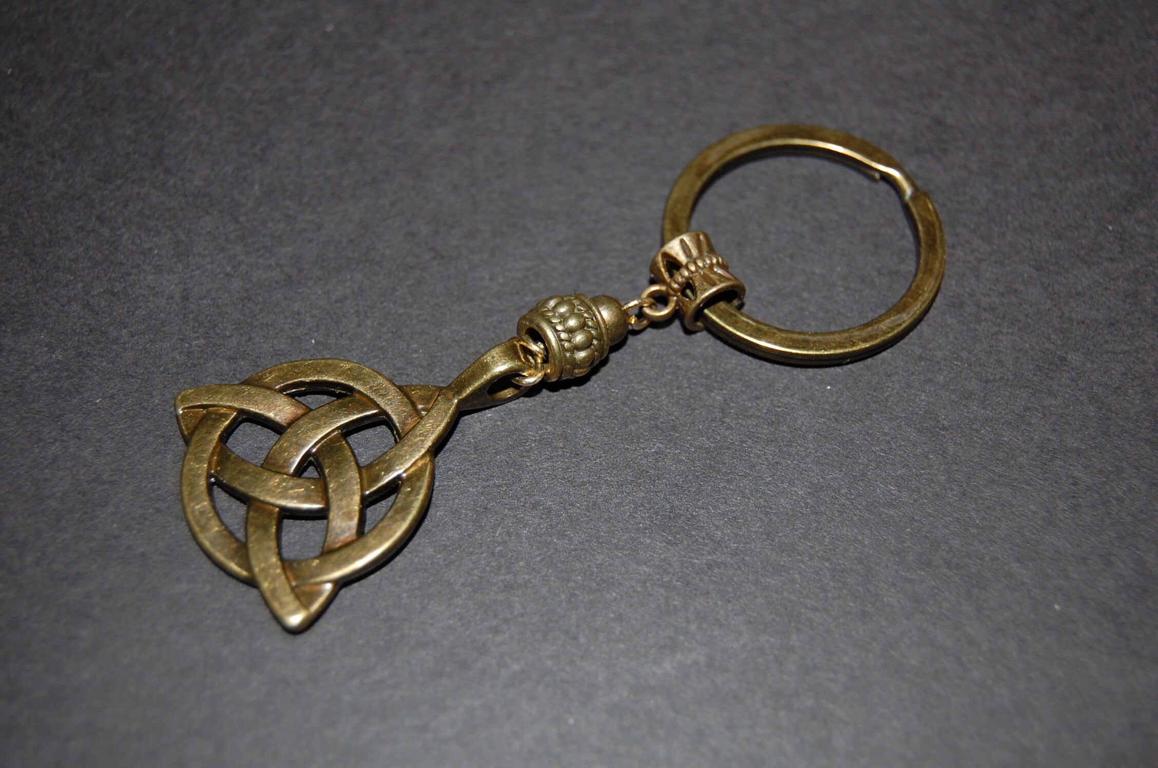 Trinity Keychain,bronze Trinity Keychain,car,bag,purse,spirituality ...