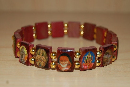 Hindu Om Sai Ram healing bracelet — Devshoppe