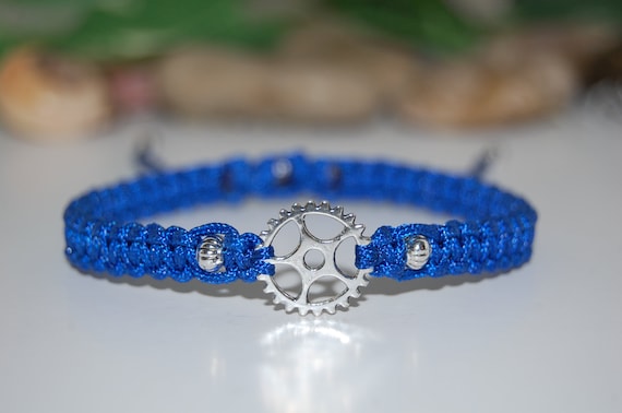 Steampunk Bracelet gear Wheel Charm Bracelet cogwheel unisex