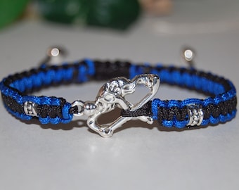 Hockeyarmband, hockeymacrame-armband, hockeybedel, hockeysticks-armband, gevlochten, heren, dames, wintersport, hockeycadeaus, hockeyliefhebber