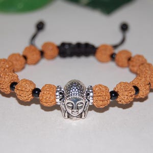 Buddha Bracelet,Mala Beads Bracelet,Good Luck Bracelet,String Cord Bracelet,Pray,Men,Woman,Yoga Bracelet,Mala,Protection,Meditation,Gift