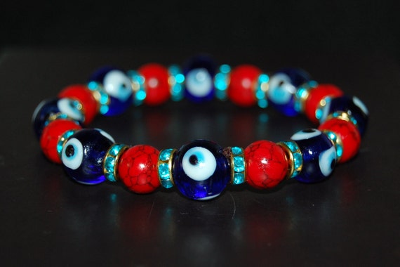 Red howlite best sale bracelet