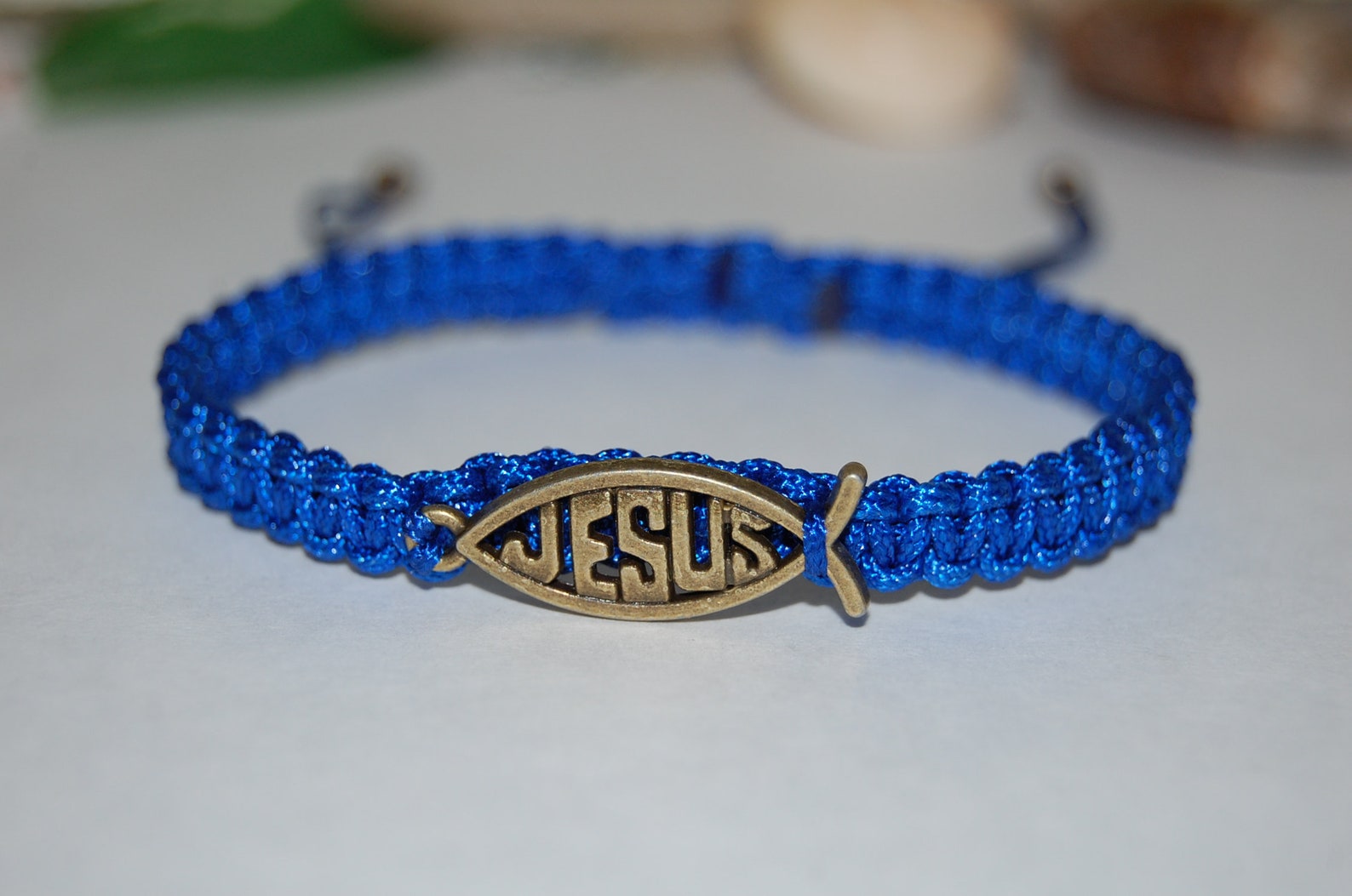 Jesus Braceletjesus String Braceletdrawstring Etsy