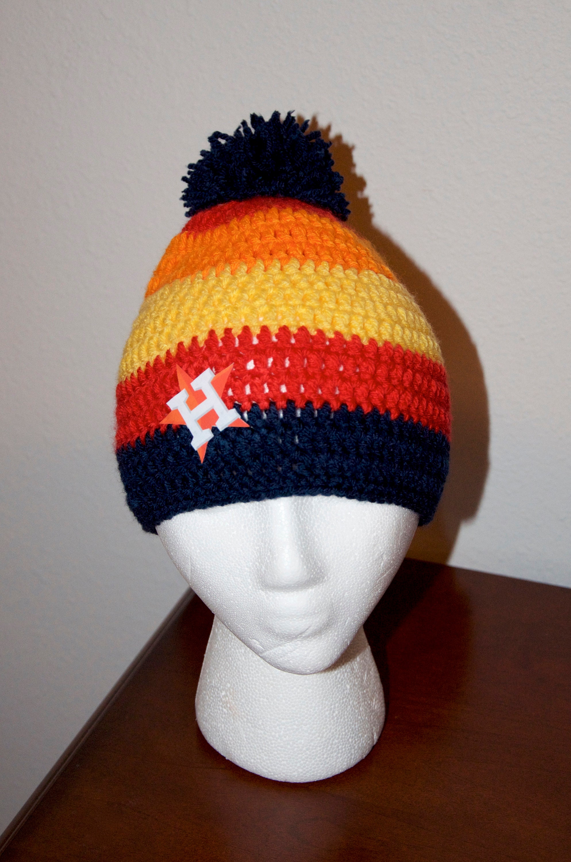 Astros rainbow beanie Clearance