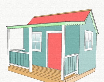 DIY Wendy House - woodworking plans