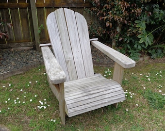 DIY Adirondack chair - woodworking plans