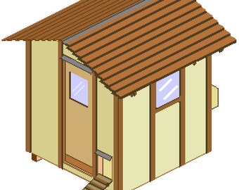 Chicken coop - woodworking plans