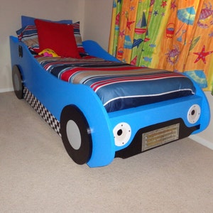 Racecar Toddler Bed
