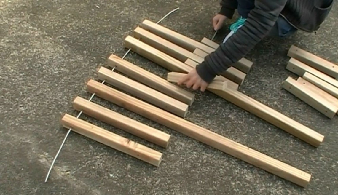 Folding Stick Chair PDF Downloadable File Etsy Canada