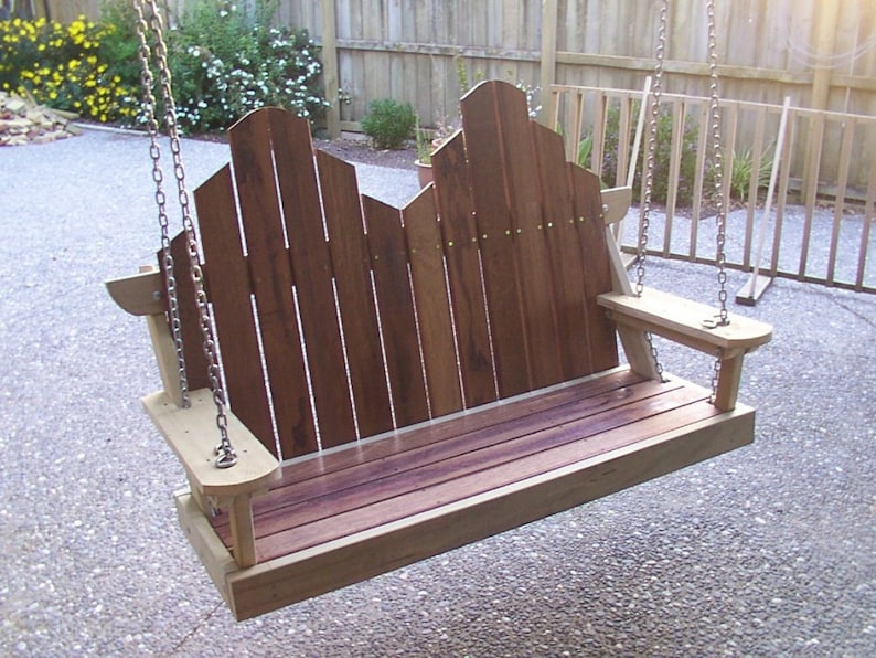 Plans for Bench Swing PDF Downloadable File Etsy
