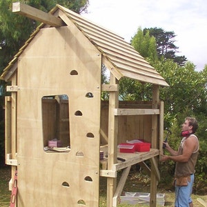 How to build a kid's playfort image 3