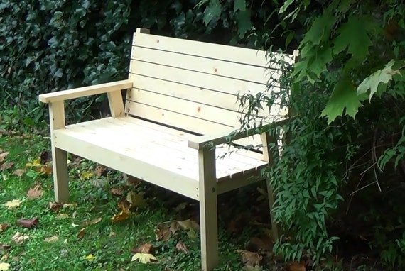 An Easy To Make Bench Seat Pdf Downloadable File Etsy