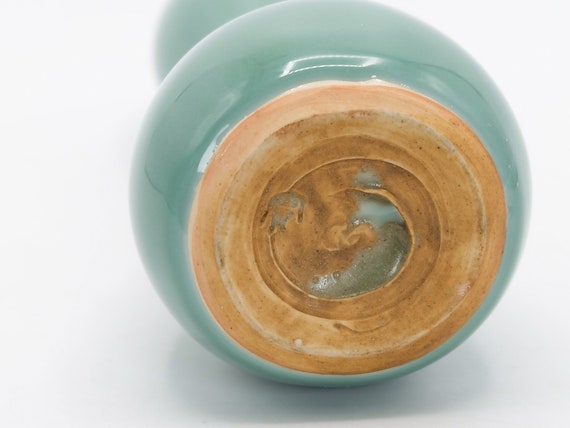 青磁花瓶 ひょうたん瓢箪型 加藤實作 京焼花瓶花入、Nippon2You 青磁花瓶 ひょうたん瓢箪型 加藤實作 京焼花瓶花入、Nippon2You